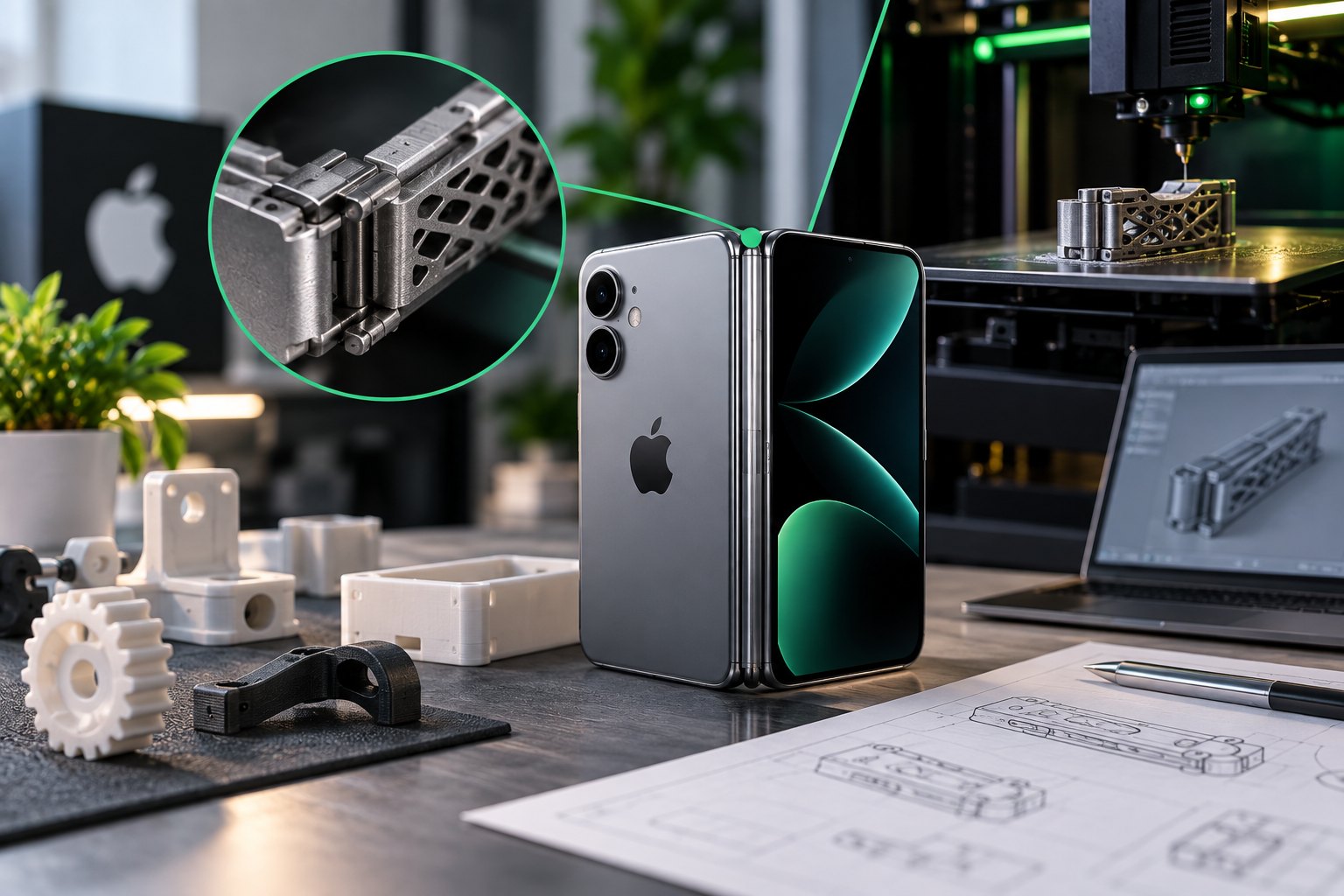 Apple imprime en 3D son iPhone pliable : et si votre entreprise s'y mettait aussi ?